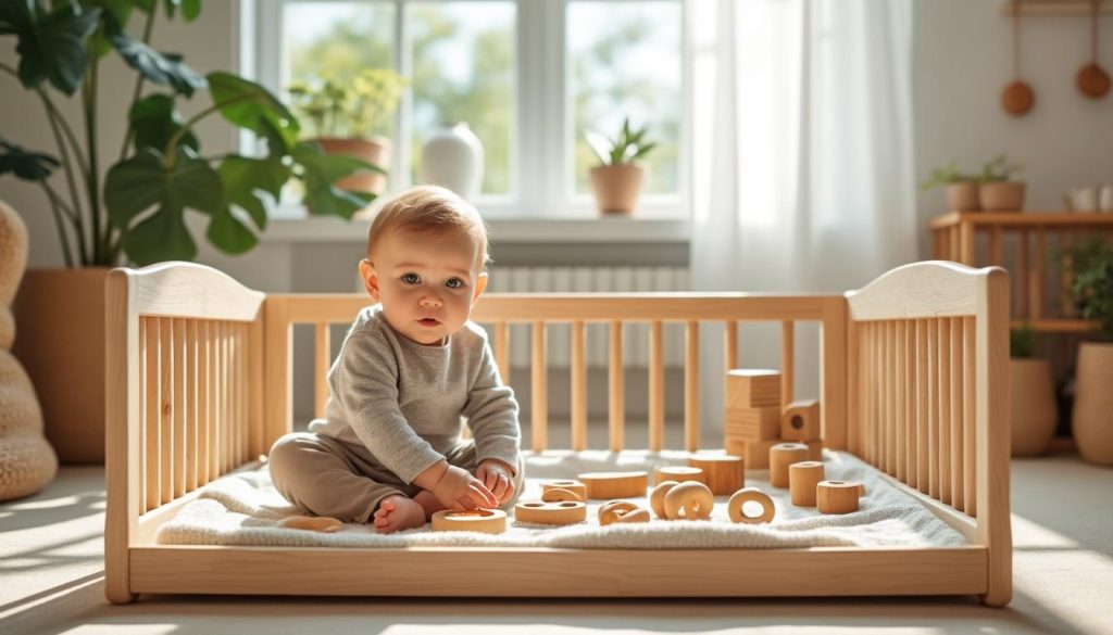 découvrez notre guide pour choisir le meilleur parc bébé montessori, favorisant l'autonomie et l'éveil de votre enfant grâce à des modèles adaptés et sécurisés.